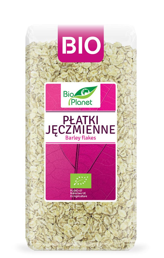 PŁATKI JĘCZMIENNE BIO 300 g - BIO PLANET-0