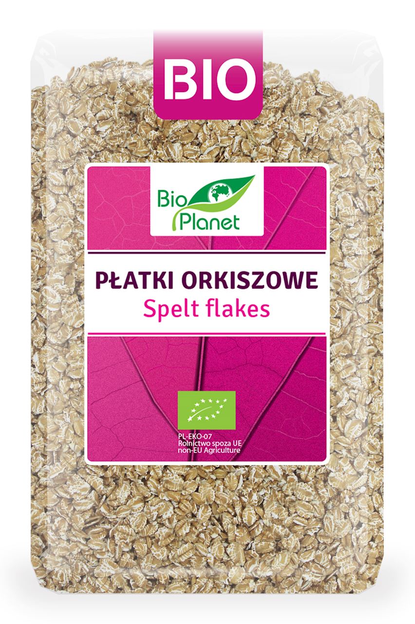 PŁATKI ORKISZOWE BIO 1 kg - BIO PLANET-0