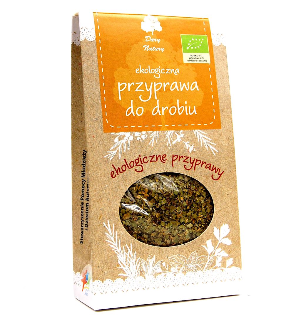 PRZYPRAWA DO DROBIU BIO 30 g - DARY NATURY-0