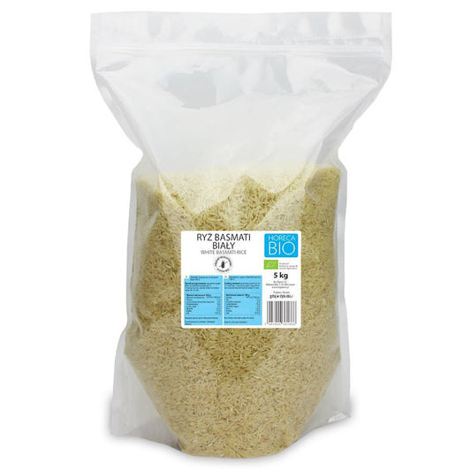 RYŻ BASMATI BIAŁY BEZGLUTENOWY BIO 5 kg - HORECA-0