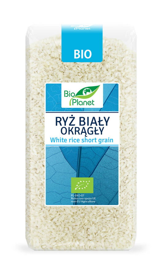 RYŻ BIAŁY OKRĄGŁY BIO 500 g - BIO PLANET-0