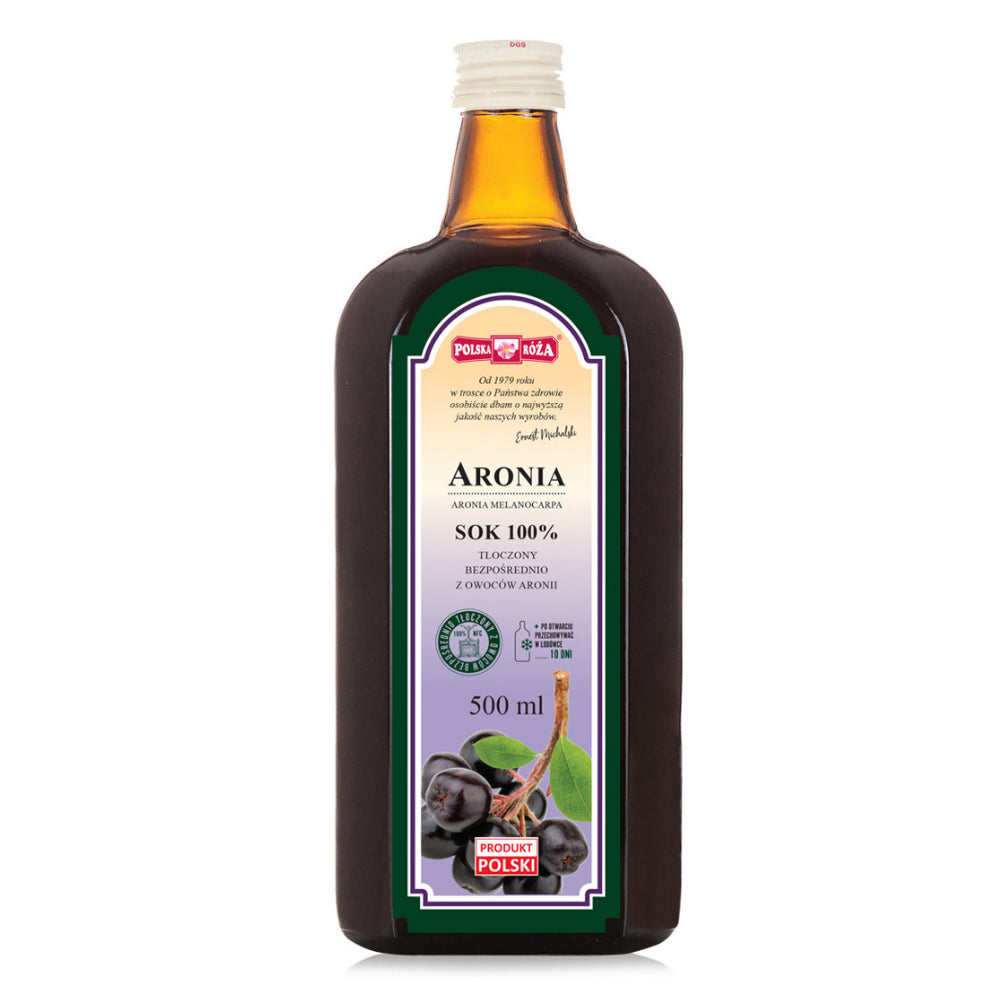 SOK Z ARONII 500 ml - POLSKA RÓŻA-0