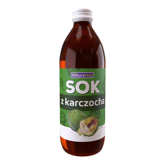 SOK Z KARCZOCHA 500 ml - NATURAVENA-0