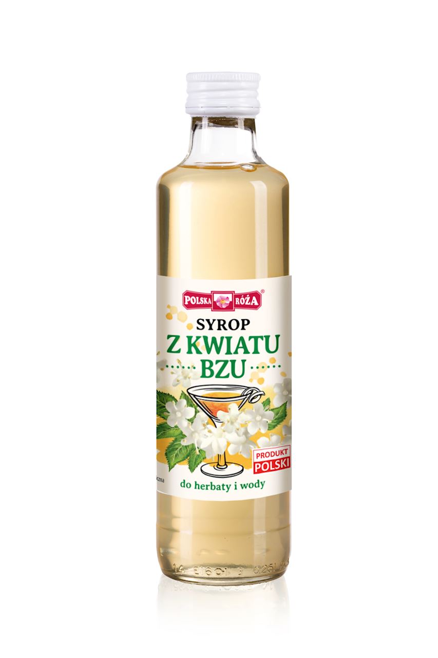 SYROP Z KWIATÓW CZARNEGO BZU 250 ml - POLSKA RÓŻA-0