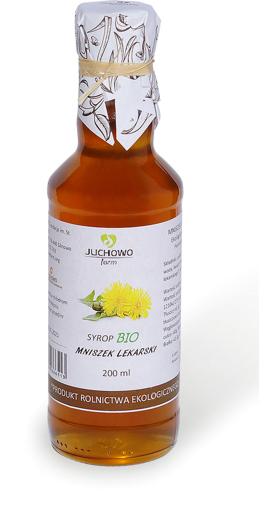 SYROP Z MNISZKA LEKARSKIEGO BIO 200 ml - JUCHOWO-0