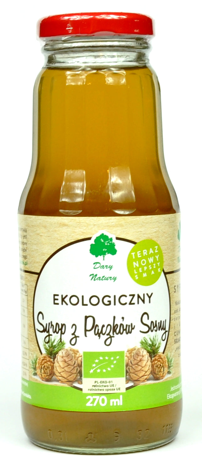 SYROP Z PĄCZKÓW SOSNY BIO 270 ml - DARY NATURY-0