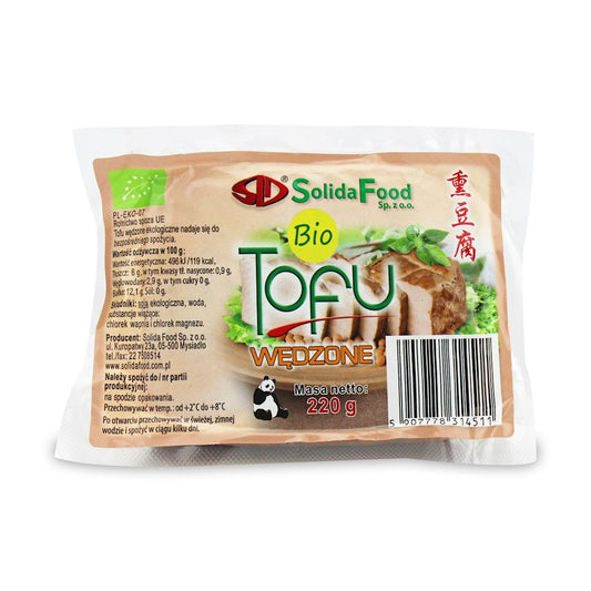 TOFU WĘDZONE BIO 220 g - SOLIDA FOOD-0