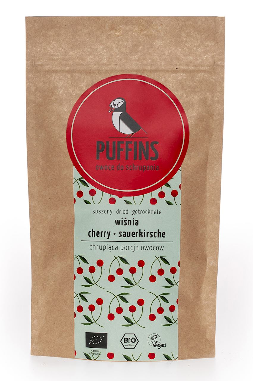 WIŚNIA SUSZONA BIO 40 g - PUFFINS-0