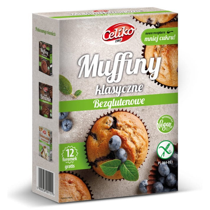 Mufiny klasyczne bez glutenu Celiko, 280g-0