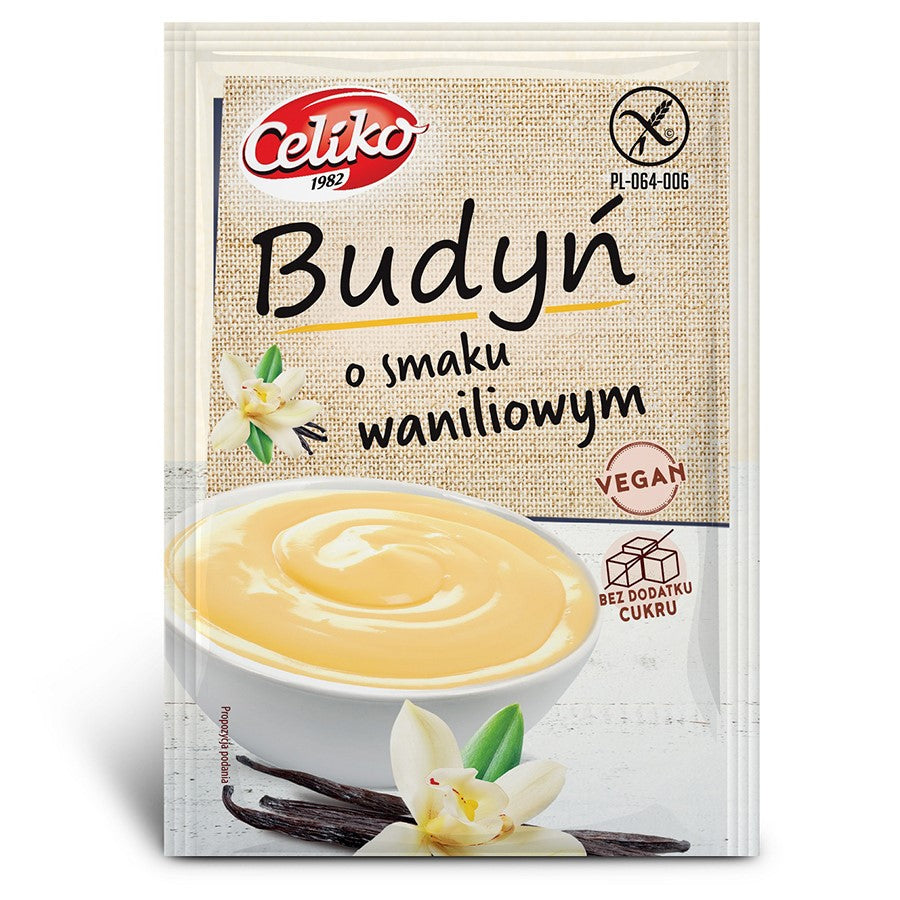 Budyń o smaku waniliowym bez glutenu Celiko 40g-0