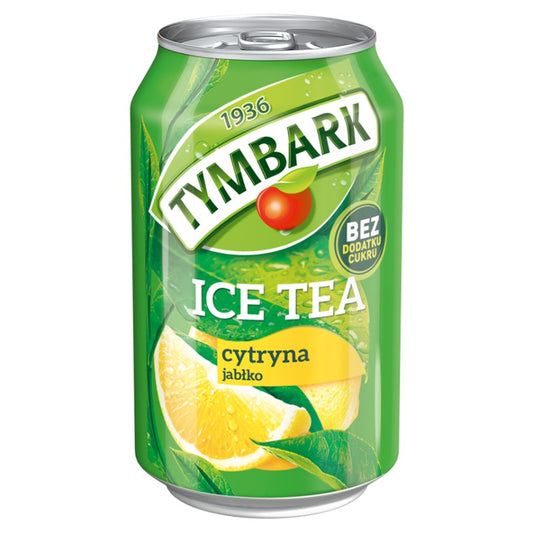 Green Ice Tea cytryna bez dodatku cukru Tymbark 330ml-0