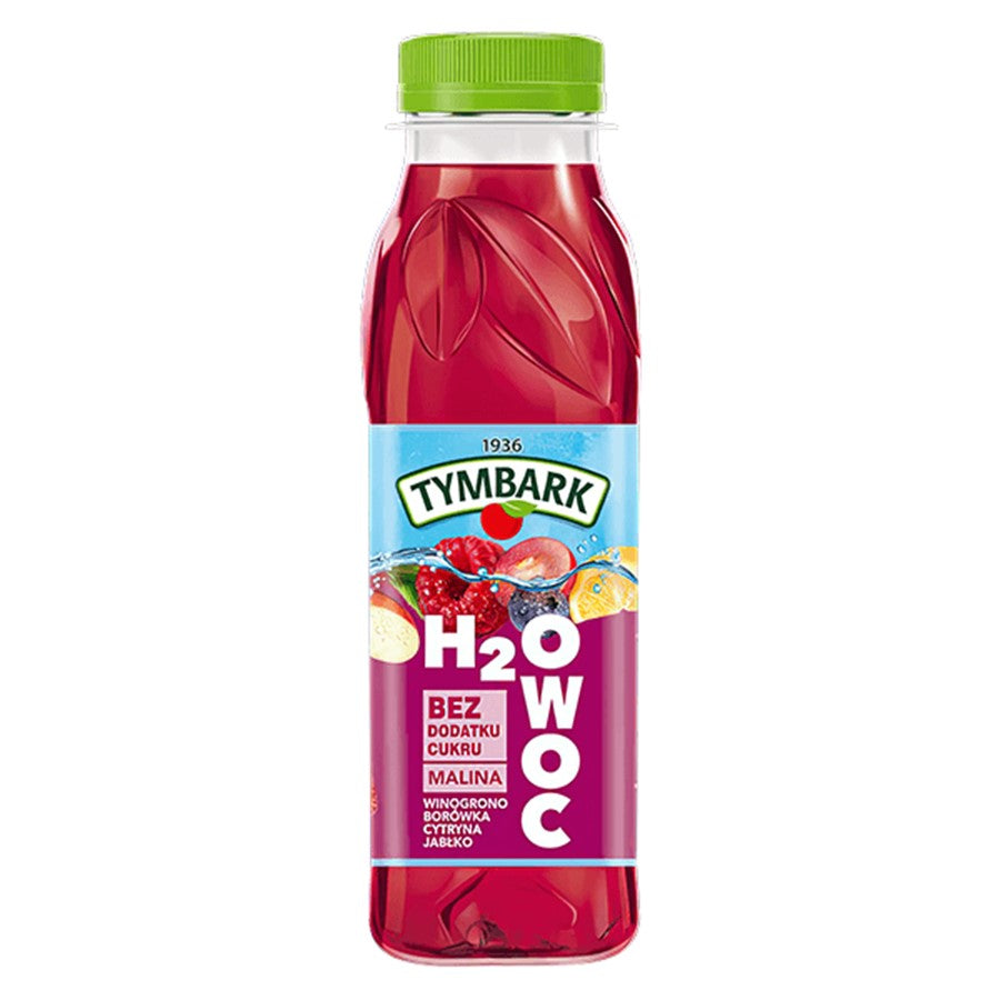 Napój H2OWOC malina Tymbark, 300ml-0