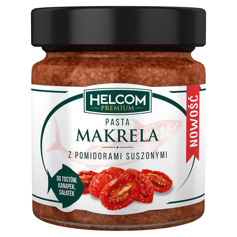 Pasta z makreli z suszonymi pomidorami Helcom 180g-0