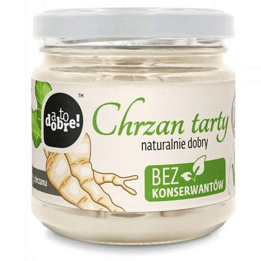 Chrzan tarty niepasteryzowany A to dobre!, 200g-0