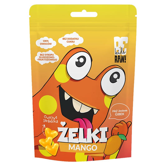 Żelki Mango BeRAW Kids, 35g-0