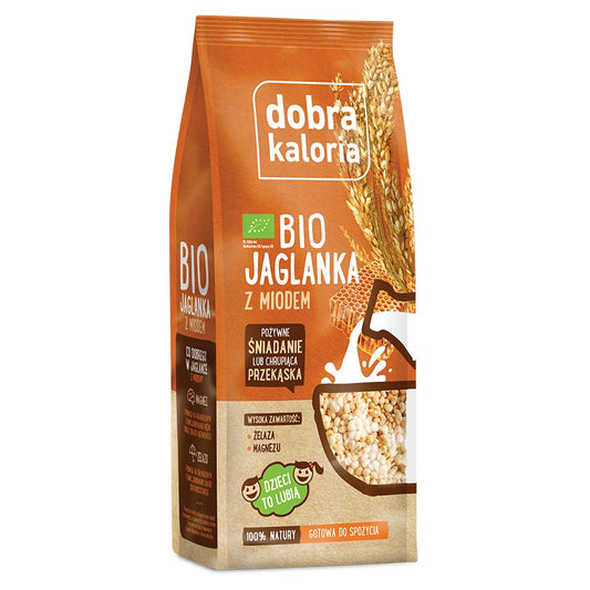 Jaglanka - miód Dobra Kaloria BIO, 120g-0