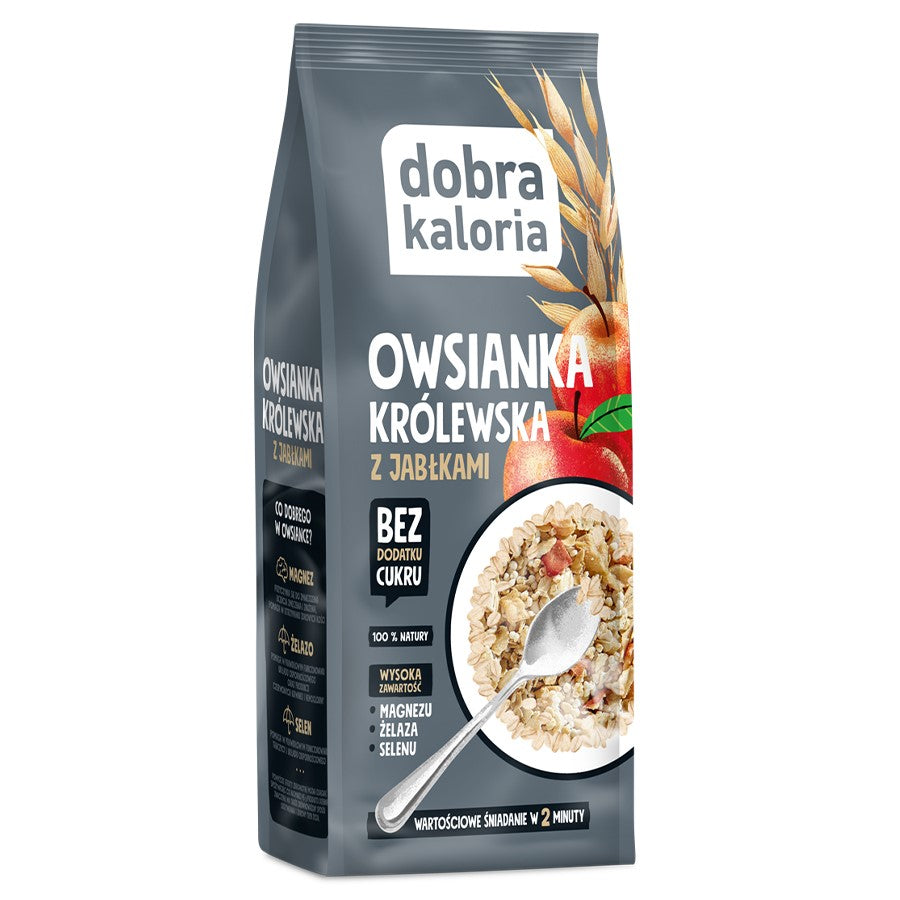 Owsianka królewska z jabłkami Dobra Kaloria, 320g-0