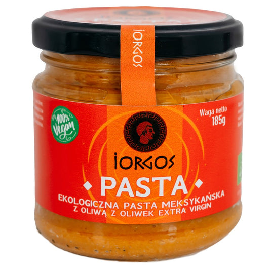 Pasta meksykańska z oliwą z oliwek extra virgin Iorgos BIO, 185g-0