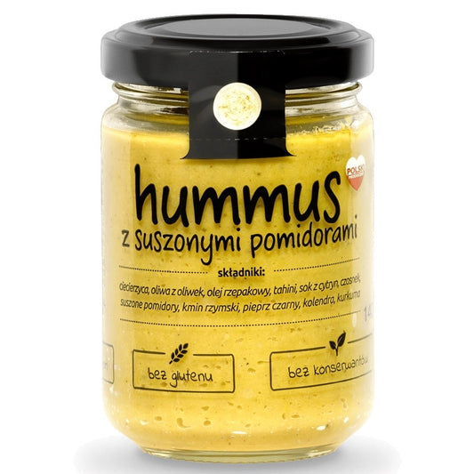 Hummus z suszonymi pomidorami HOTZ 140g-0