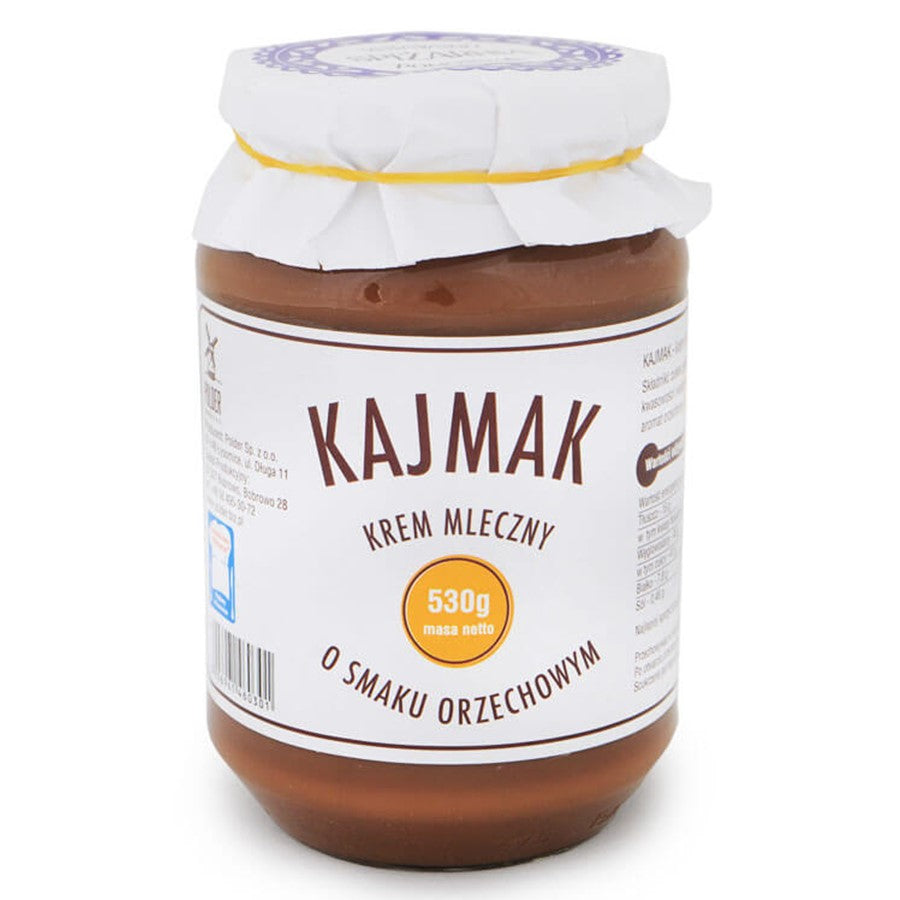 Kajmak o smaku orzechowym słoik Polder 530g-0