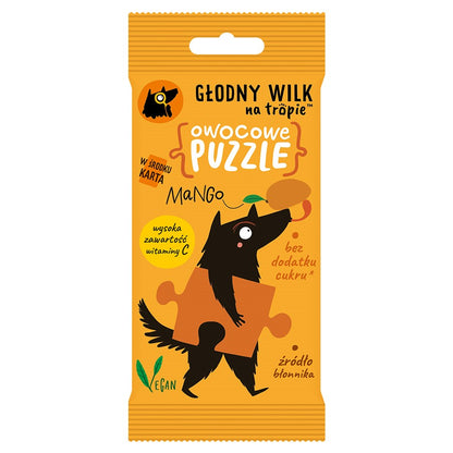 Owocowe puzzle żelki z naturalną witaminą C - mango Głodny Wilk 20g-0