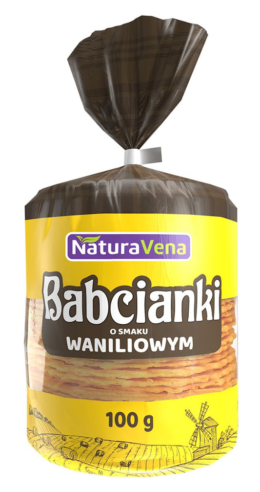 BABCIANKI O SMAKU WANILIOWYM 100 g - NATURAVENA-0