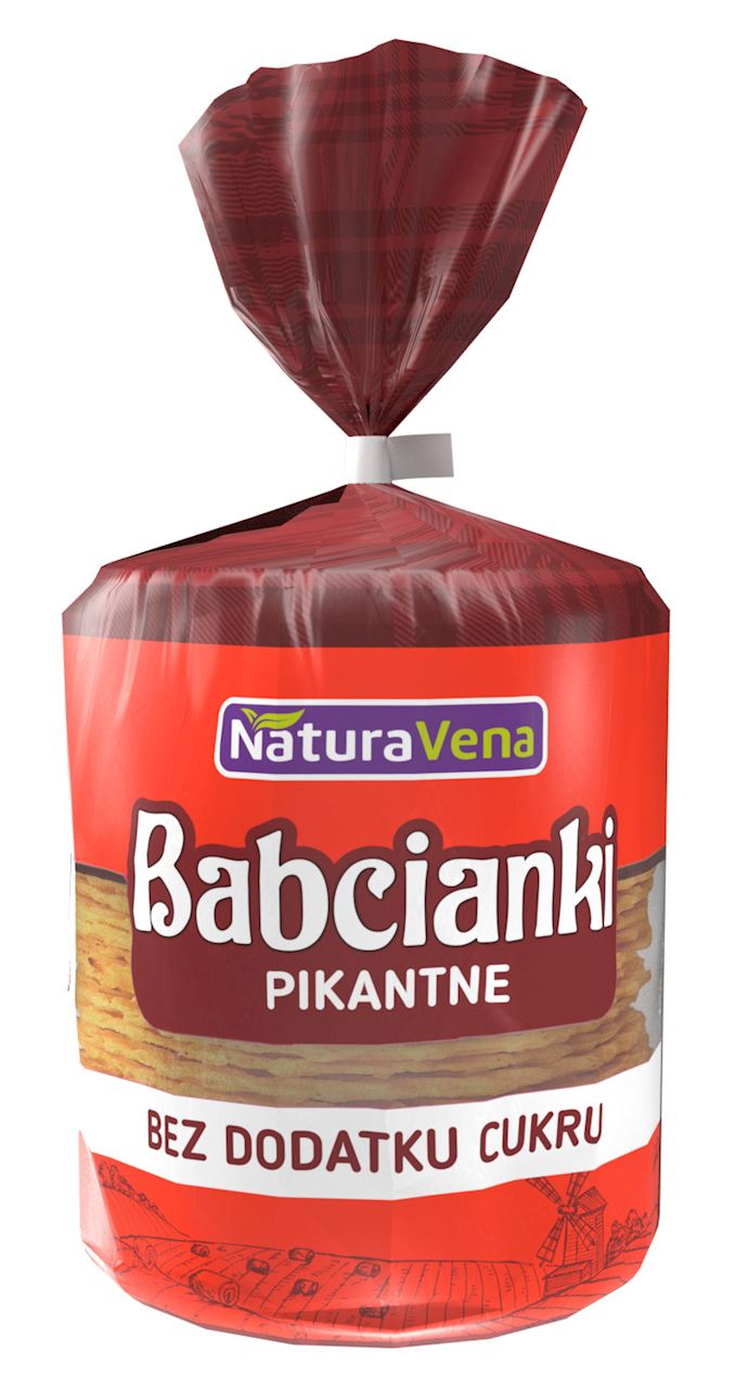 BABCIANKI PIKANTNE BEZ DODATKU CUKRÓW 110 g - NATURAVENA-0