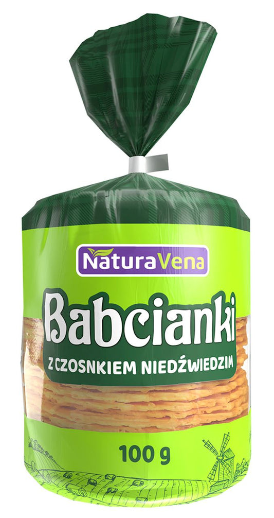 BABCIANKI Z CZOSNKIEM NIEDŹWIEDZIM 100 g - NATURAVENA-0