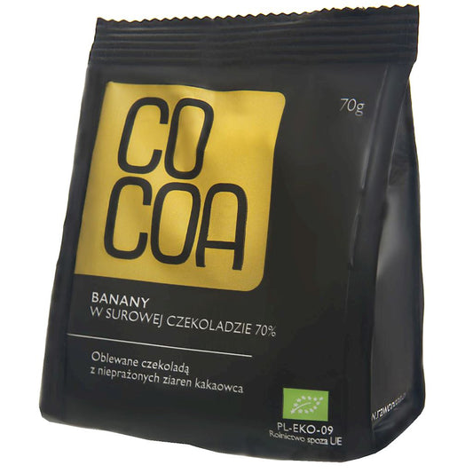 BANANY W CZEKOLADZIE BIO 70 g - COCOA-0