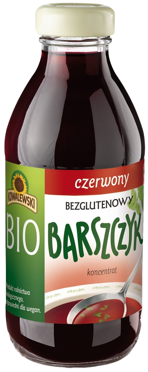 BARSZCZ CZERWONY BEZGLUTENOWY KONCENTRAT BIO 320 ml - KOWALEWSKI-0