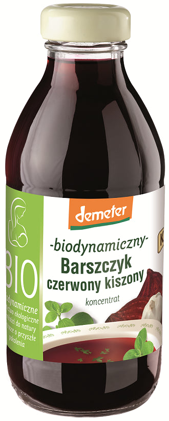 BARSZCZ CZERWONY KISZONY BEZGLUTENOWY KONCENTRAT DEMETER BIO 320 ml - KOWALEWSKI-0