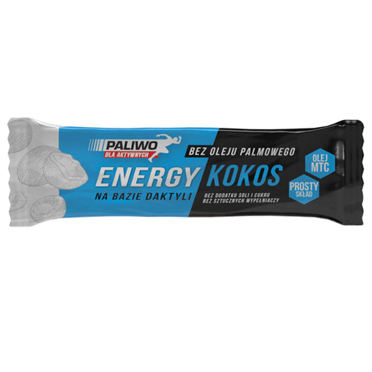 BATON ENERGY KOKOS + GUARANA 50 g - PALIWO DLA AKTYWNYCH-0