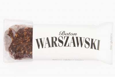 BATON ZIARNO KAKAOWCA I POMARAŃCZA BEZGLUTENOWY 50 g - BATON WARSZAWSKI-0