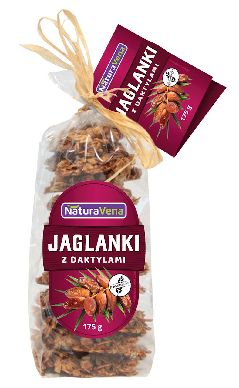 CIASTKA JAGLANKI Z DAKTYLAMI BEZGLUTENOWE 175 g - NATURAVENA-0