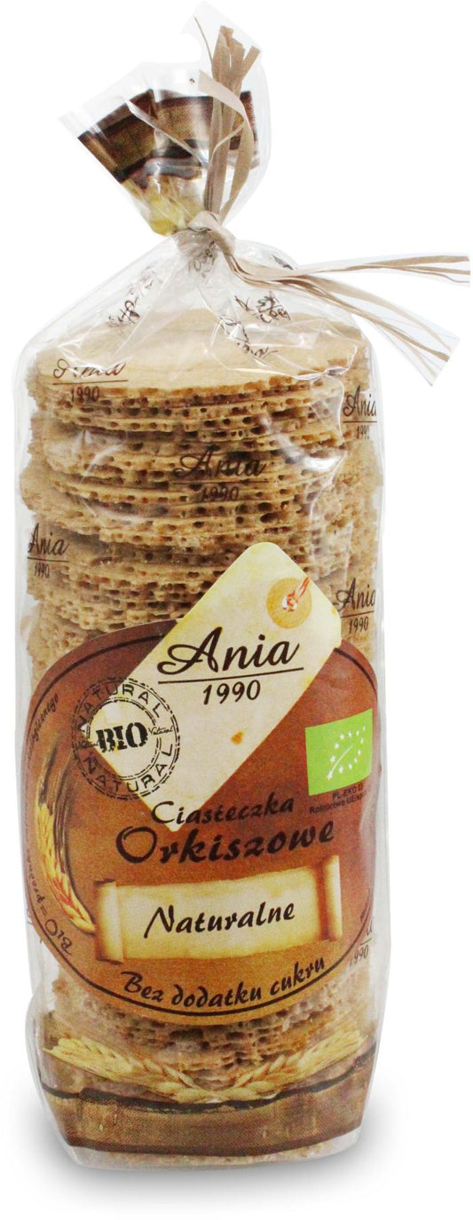 CIASTKA ORKISZOWE NATURALNE BEZ DODATKU CUKRÓW BIO 120 g - BIO ANIA-0