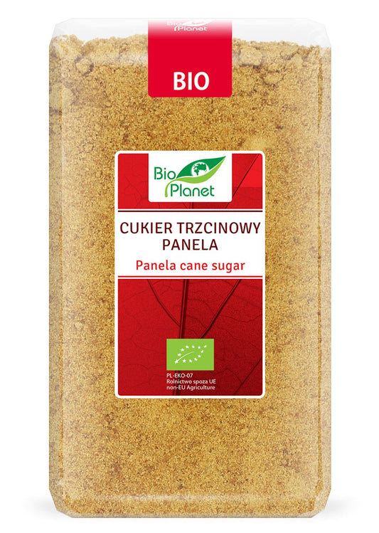 CUKIER TRZCINOWY PANELA BIO 1 kg - BIO PLANET-0