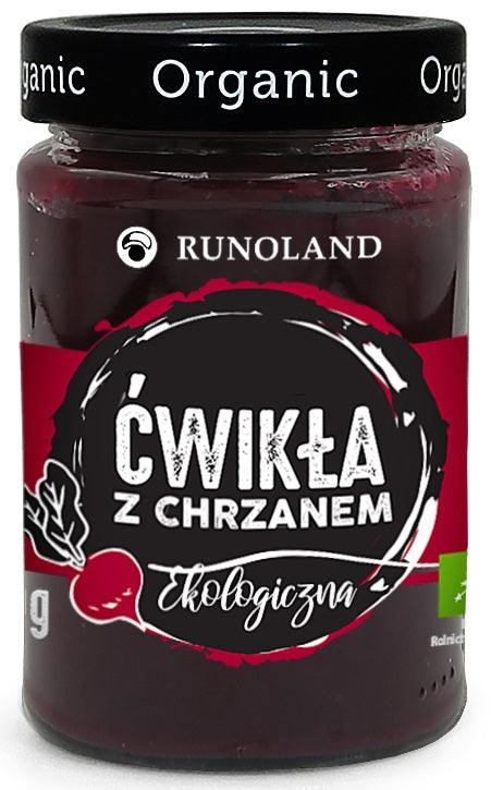 ĆWIKŁA Z CHRZANEM BIO 300 g - RUNOLAND-0