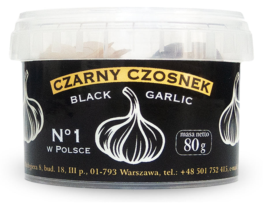 CZARNY CZOSNEK BEZGLUTENOWY BIO 80 g - PIĘĆ PRZEMIAN-0