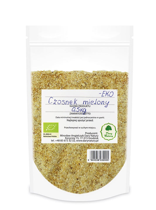 CZOSNEK MIELONY BIO 500 g - HORECA (DARY NATURY)-0