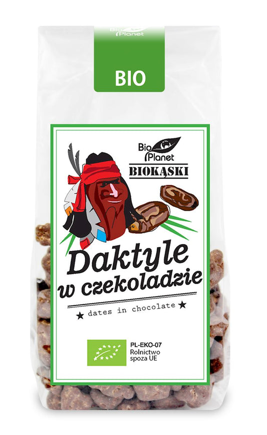 DAKTYLE W SUROWEJ CZEKOLADZIE BIO 100 g - BIO PLANET-0