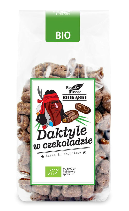 DAKTYLE W SUROWEJ CZEKOLADZIE BIO 250 g - BIO PLANET-0