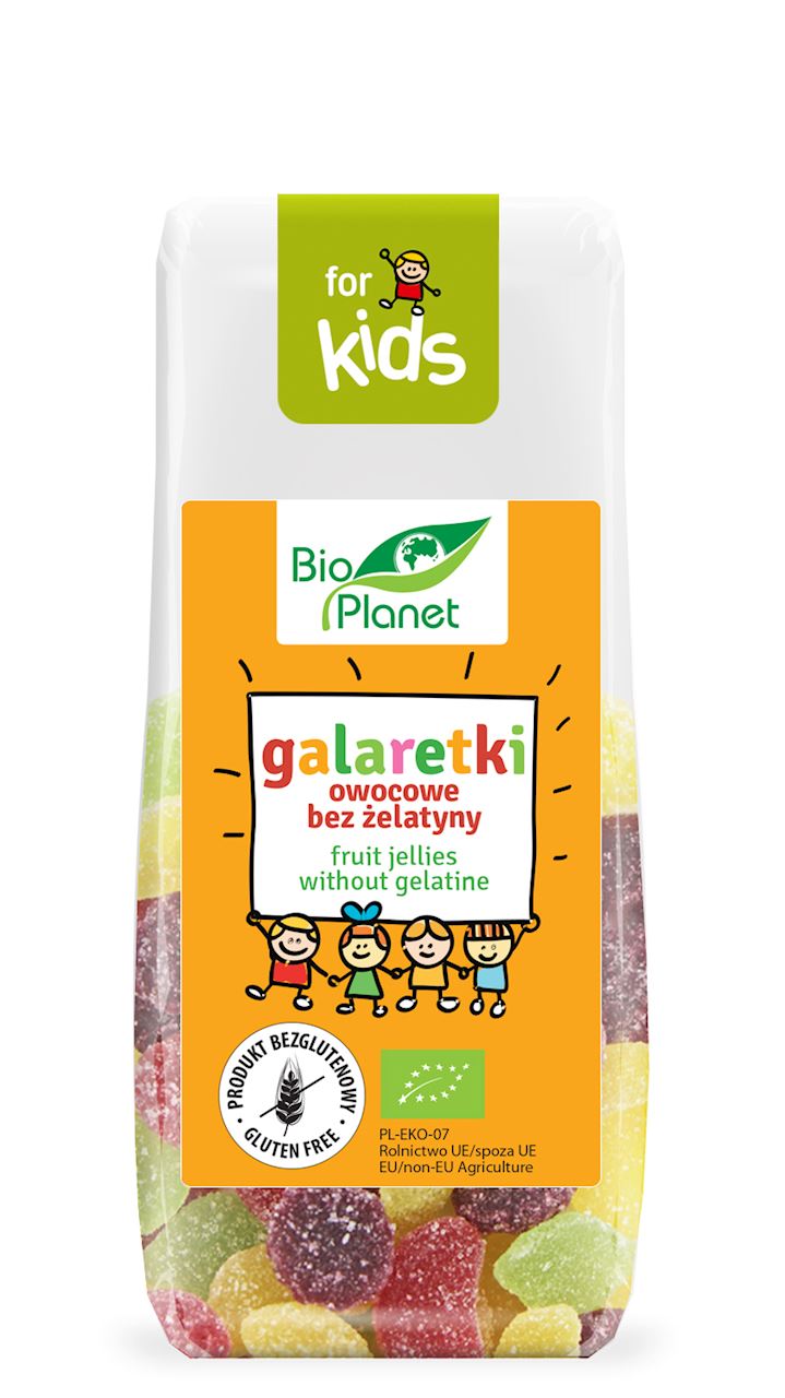 GALARETKI OWOCOWE BEZ ŻELATYNY BEZGLUTENOWE BIO 100 g - BIO PLANET-0