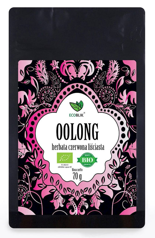 HERBATA CZERWONA OOLONG BIO 70 g - ECOBLIK-0