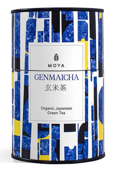 HERBATA GENMAICHA JAPOŃSKA - ZIELONA Z PRAŻONYM RYŻEM BIO 60 g - MOYA MATCHA-0