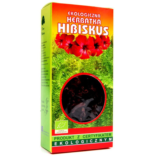 HERBATKA HIBISKUS BIO 50 g - DARY NATURY-0