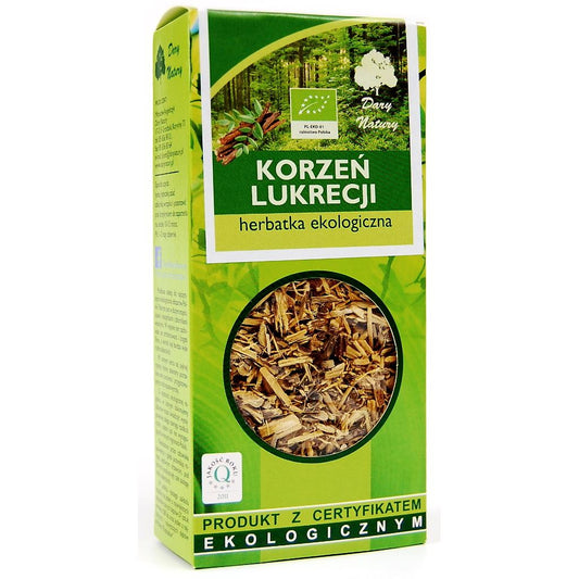 HERBATKA KORZEŃ LUKRECJI BIO 50 g - DARY NATURY-0