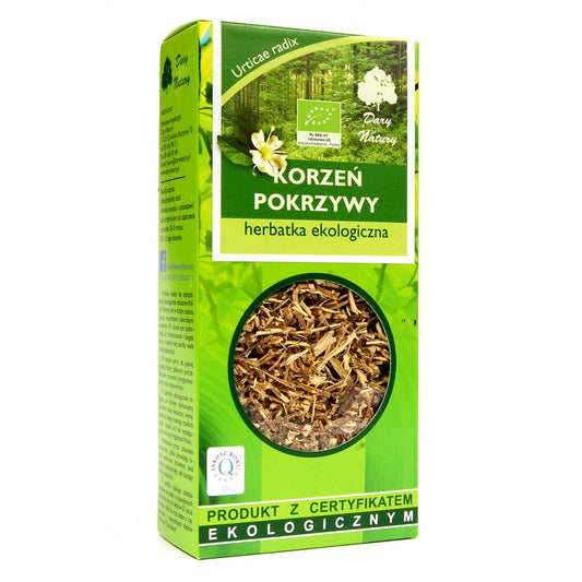 HERBATKA KORZEŃ POKRZYWY BIO 50 g - DARY NATURY-0