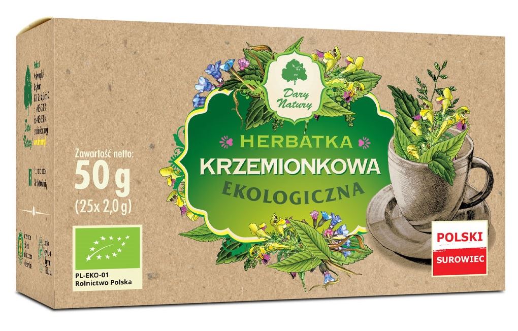 HERBATKA KRZEMIONKOWA BIO (25 x 2 g) 50 g - DARY NATURY-0