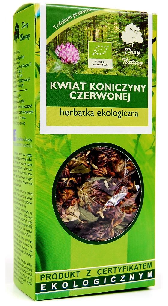 HERBATKA KWIAT KONICZYNY CZERWONEJ BIO 25 g - DARY NATURY-0