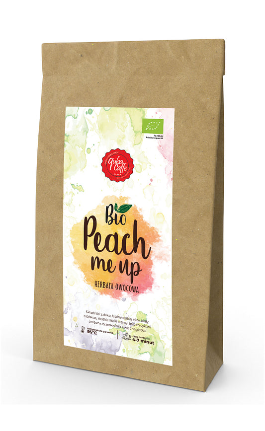 HERBATKA OWOCOWA PEACH ME UP BIO 100 g - QUBA CAFFE-0